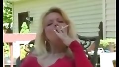 Great sensual filthy bitch smoking