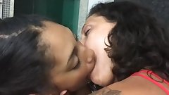 Mature Lesbian Kiss