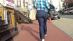 Bubble Ass On Milf Walking In Chinatown DC
