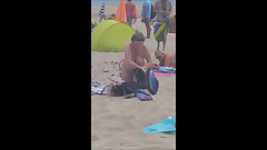 Nude beach granny