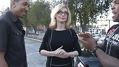 A Mature Woman with 2 black Men. NH